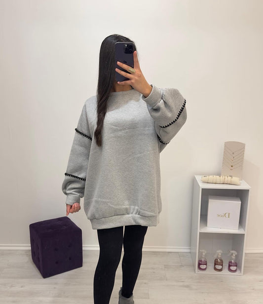 PULL SALMA GRIS