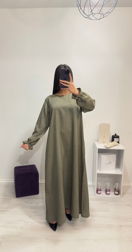 Abaya HANNA kaki