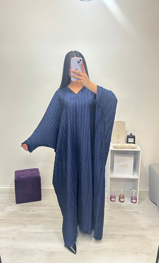 Abaya Lina, bleu nuit