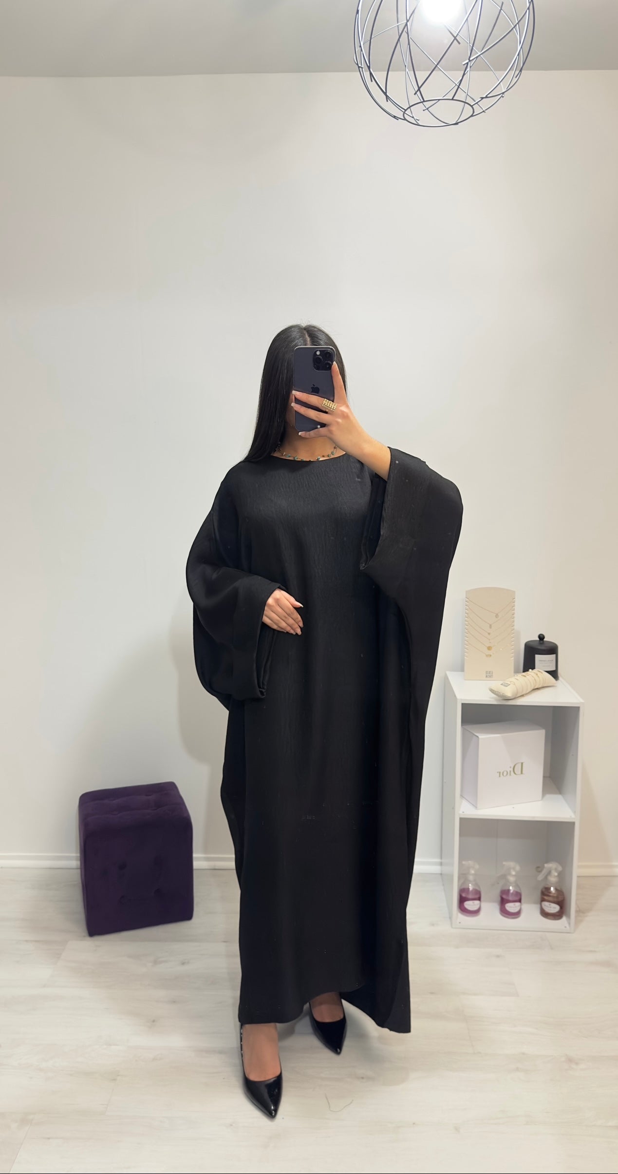 Abaya Aliyah noire