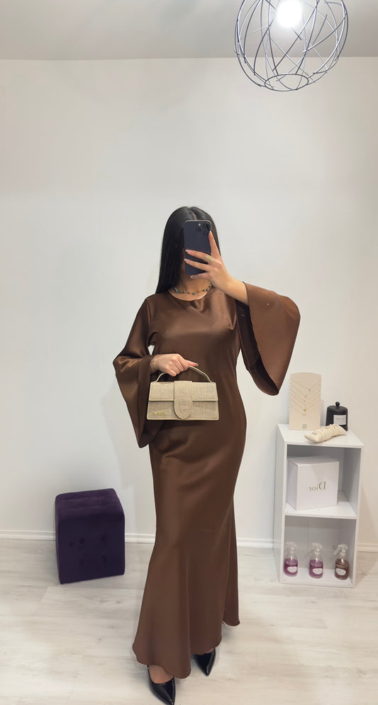 abaya JANNAH marron