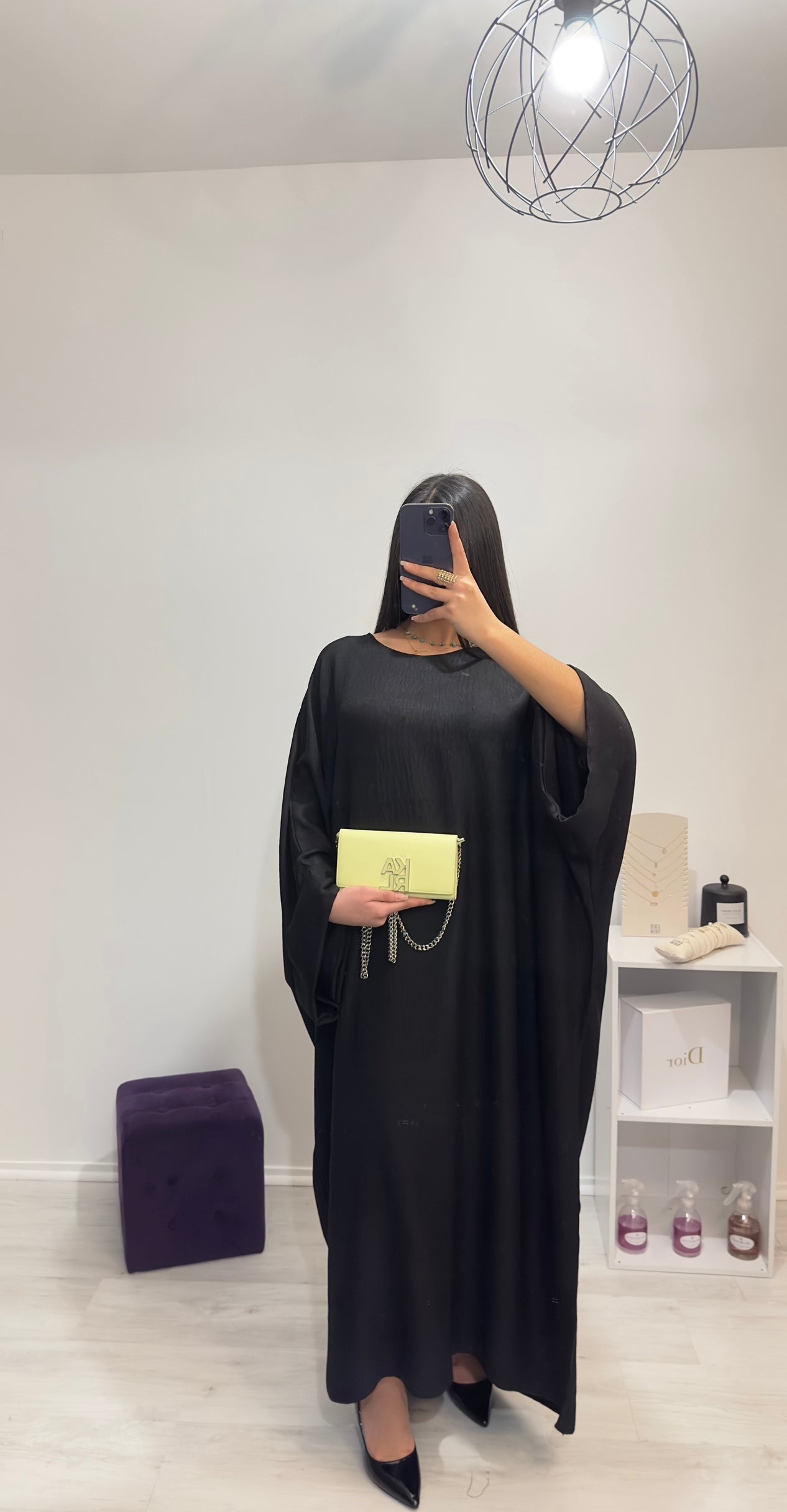 Abaya Aliyah noire